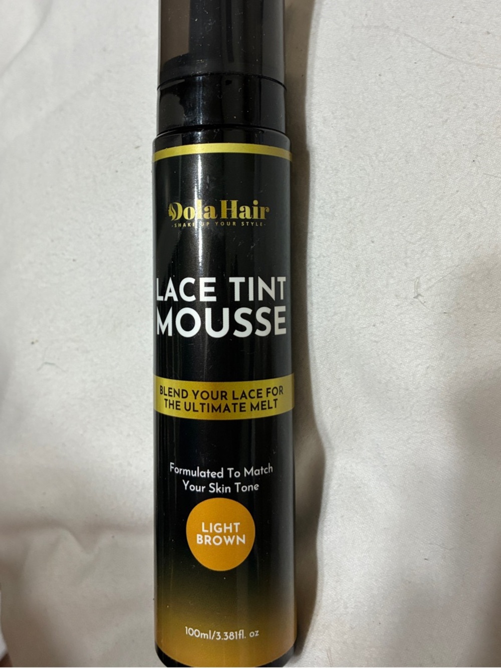 Lace Tint Mousse - Light Brown